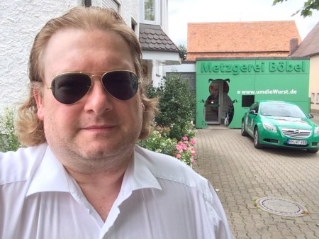 Besuch bei Claus Böbel in Rittersbach.