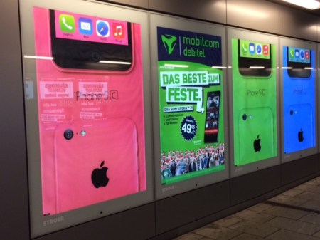 Zu Weihnachten wurde um Kunden geworben.