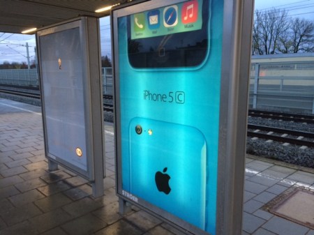 Apple drückt das iPhone 5c in den Markt.