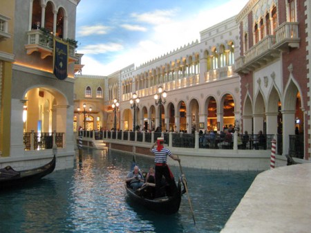 Nicht Venedig, sondern Las Vegas zeigt das Bild.