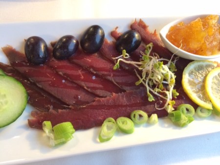 Hirsch aus dem Allgäu - lecker.