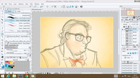 Auch ich wurde von Sarah Burrini gezeichnet.