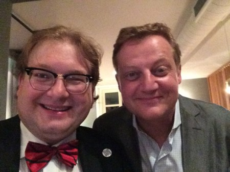 Ein Usselfie mit Jörg Schieb und mir.