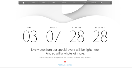 Der Countdown für Apple läuft 