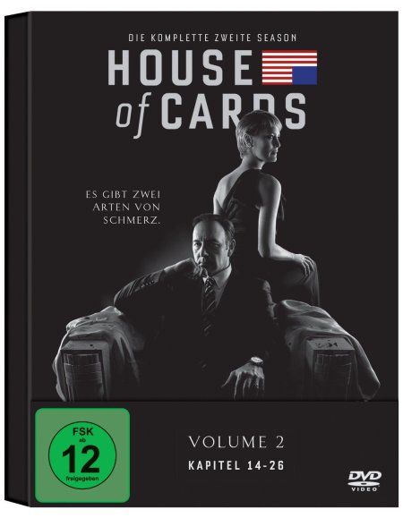 Die zweite Staffel von House of Cards.