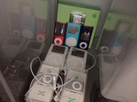 Hier ein Ausschnitt meiner iPod-Sammlung