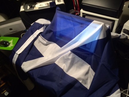 Am Tag des Referendums werde ich meine Schottland-Fahne hissen.