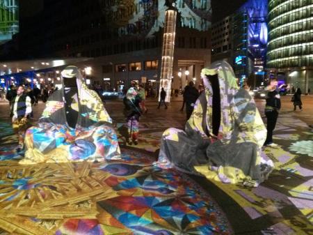 Wächter der Zeit - derzeit in Berlin. Foto: Tanja Kaiser