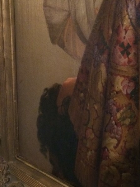 ... mit abgeschlagenen Kopf.