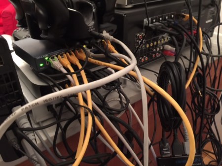 ok, die heimische Verkabelung ist schon heftig. 