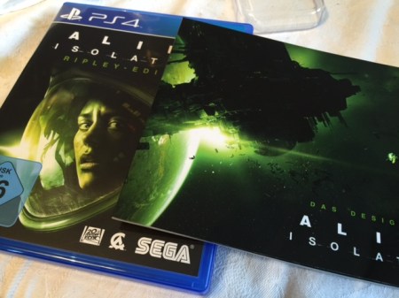 Spiel samt Art-of-Booklet: Alien Isolation