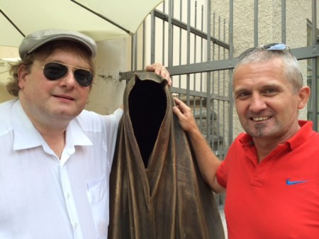 Der Schöpfer der Wächter der Zeit Manfred Kielnhofer im Interview mit mir. 