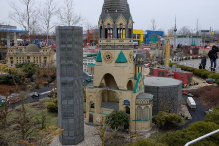 Die Kaiser Wilhelm Gedächtniskirche aus Lego.