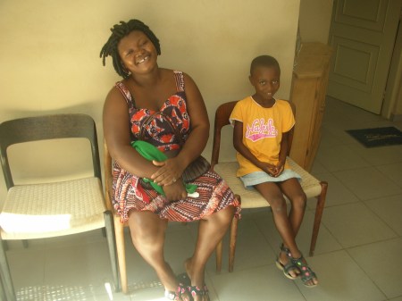 Dankbar: Mutter und Tochter 