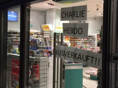 Überall ausverkauft.