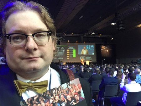 Ich bin viel auf Veranstaltungen unterwegs, um B2B zu schulen.