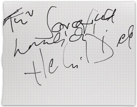 Ein Autogramm für K2