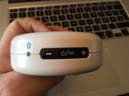 Einschalt-/Ausschaltknopf - Laut/Leise mehr braucht es nicht. 