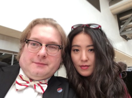 Auf der IHM 2015 traf ich die Künstlerin Younee. 