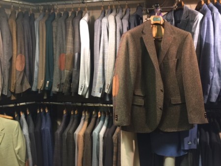 Harris Tweed-Jacket in Immenstadt beim Herrenausstatter Felbinger.