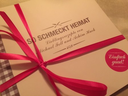 Das Kochbuch "So schmeckt Heimat" ist bei den Egerner Höfen direkt zu beziehen.