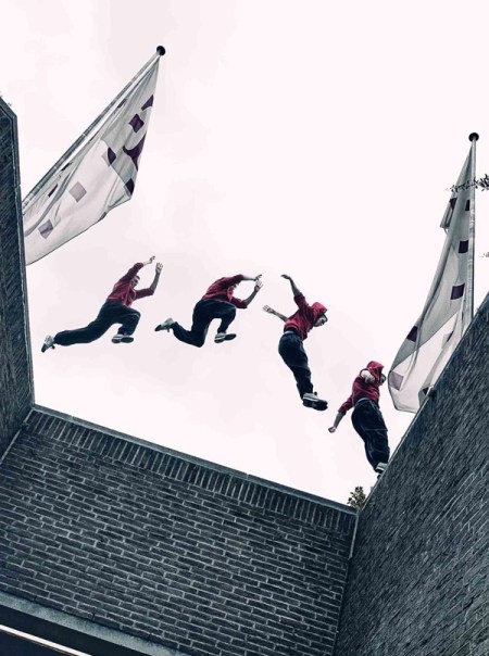 Die Top-Athleten von Blackout Germany zählen zu Europas führenden Künstlern in den Trendsportarten Parkour und Freerunning. 