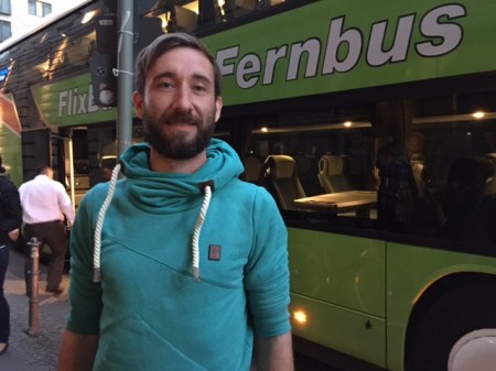 Daniel Krauss, den Gründer von FlixBus