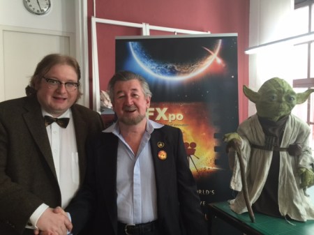 Für das Munich ACM Siggraph Chapter organisierte ich eine Veranstaltung mit dem Yoda-Guy Nick Maley in Erlangen.