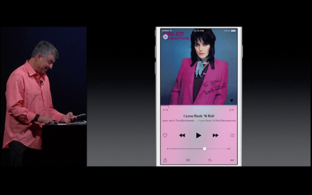 Aber Apple hat alles richtig gemacht - auch mit der Präsentation von Joan Jett.