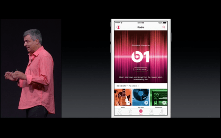 Weltweites Radio mit Beats 1 - hier taucht der Name Beat wieder auf. 