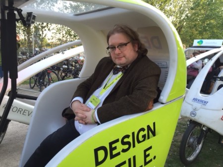 Auch unterwegs konnte ich arbeiten - hier bei einer Einladung von MS.