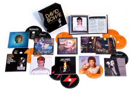 Der Inhalt der ersten Bowie Box Five Years.