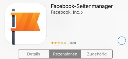Die Lösung: App löschen und neu laden.