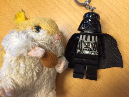 Ein Hamster von der Tochter.