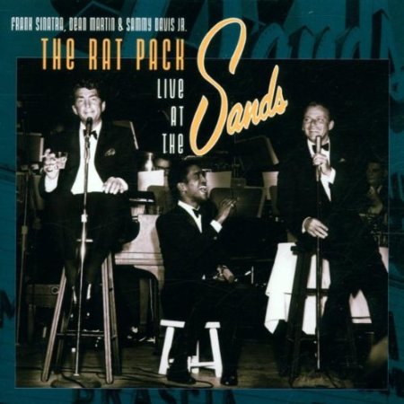 Aufnahme der Coolness. Rat Pack at the Sands