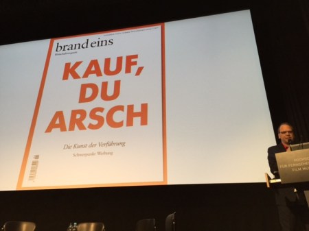 Werbung ist nicht Content Marketing - so Klaus Eck.