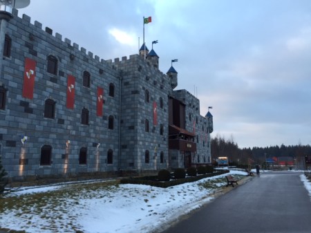 Die Königsburg im Legoland Deutschland.