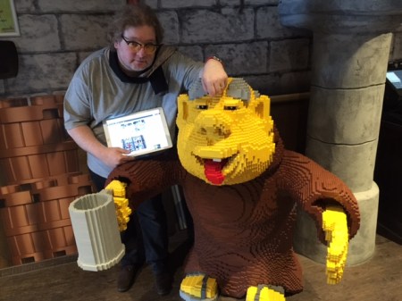 Mein Kumpel und ich waren im Legoland Deutschland bei Beer and Dine.