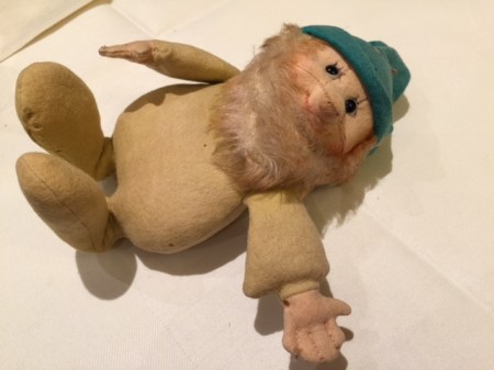 Das seltene Schwefelmännchen von Steiff.