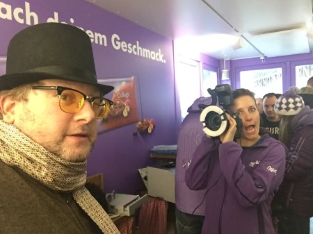 Ja, wir hatten Spaß bei #milkacollage