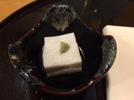 Amuse Bouche mit Sesam Tofu