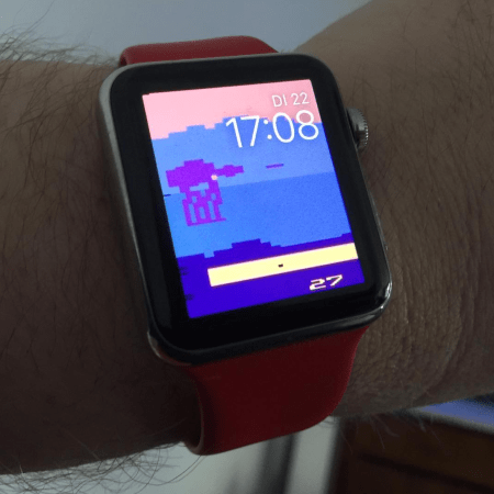 Empire als Zifferblatt auf meiner Apple Watch.