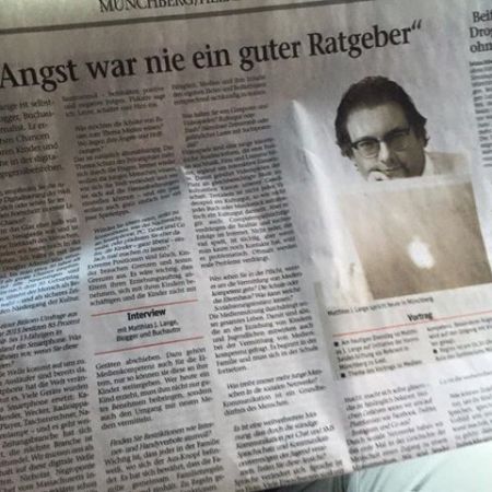 Eine halbe Seite Interview mit mir - coole Sache und vielen Dank.