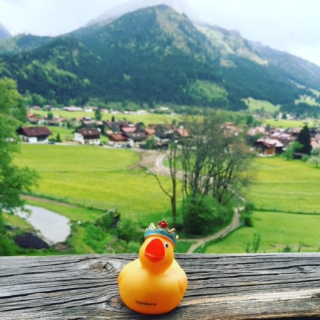 Ein bisschen königlich duschen und dabei Wasser sparen.