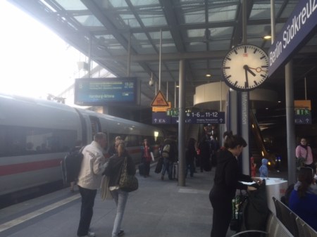 16:30 Uhr und ich bin in Berlin.