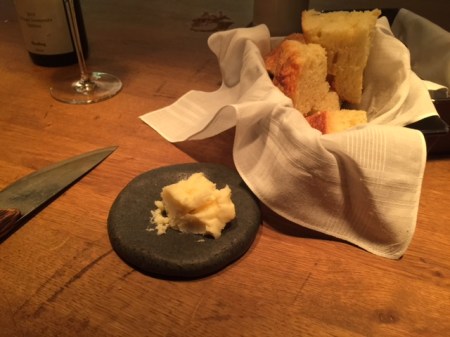 Hartweizengrieß Sironi Brot und Rohmilchbutter aus Stettin/Polen