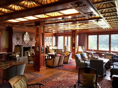 In diesem tollen Ambiente im Hotel Prinz Luitpold Bad verköstigte ich den Ardbeg Cove 2016.