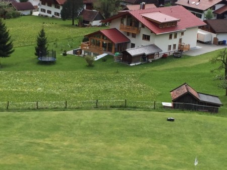 Ludwig dreht seine Runde im Hotel Prinz Luitpold Bad in Bad Hindelang im Allgäu.