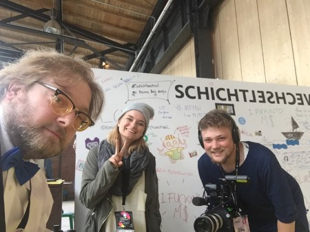 Tolles Filmteam bei MS auf der #rpTEN.