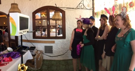 Foboxy war eine nette Abwechslung für die Hochzeitsgäste.